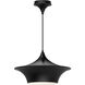 Alora Mood Emiko Pendant Ceiling Light in Matte Black