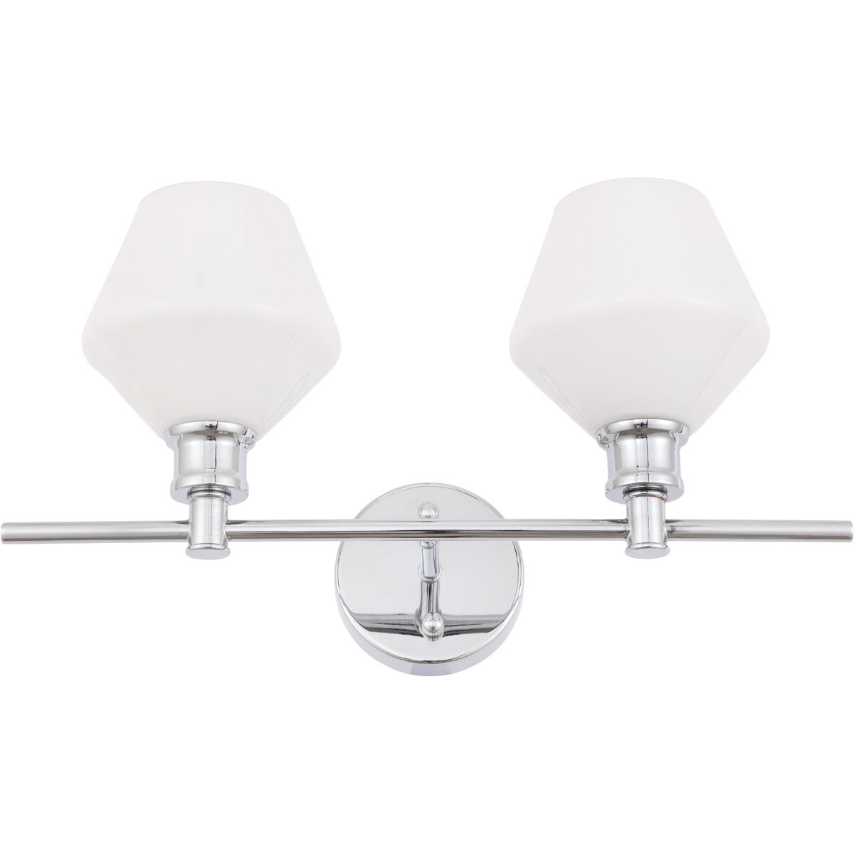 Gene 2 Light 19 inch Chrome Wall sconce Wall Light