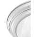 Harmony 3 Light 16 inch Brushed Nickel Flush Mount Ceiling Light