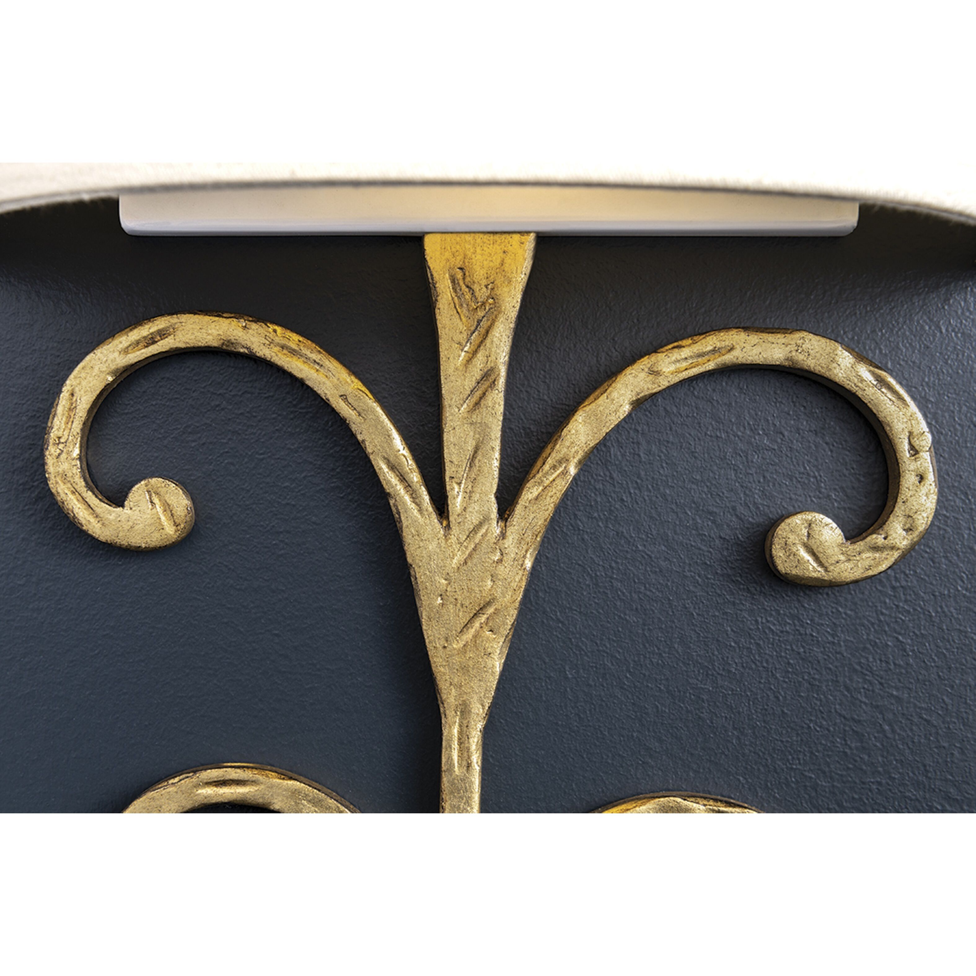 Crawford 2 Light 11 inch Crawford Gold Wall Sconce Wall Light