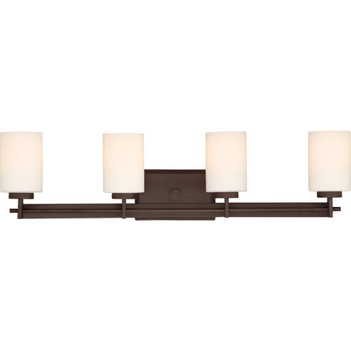 Taylor 4 Light 30 inch Western Bronze Bath Light Wall Light