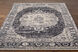 Festival 108 X 72 inch Black Rug in 6 X 9, Rectangle