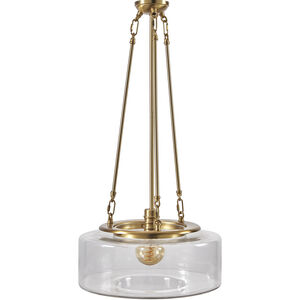 Chiswick 1 Light 15 inch Gold Pendant Ceiling Light