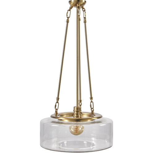 Chiswick 1 Light 15 inch Gold Pendant Ceiling Light