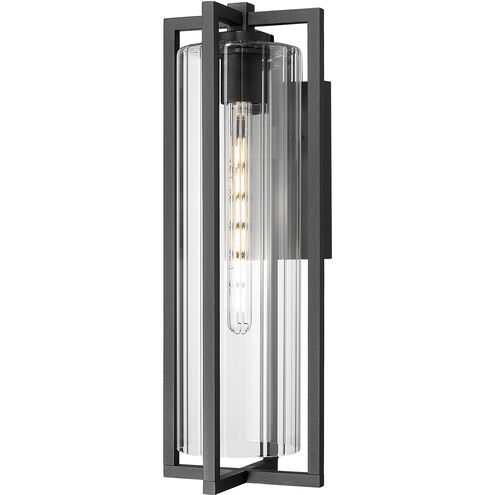 Aura Outdoor Wall Light in Black, G9