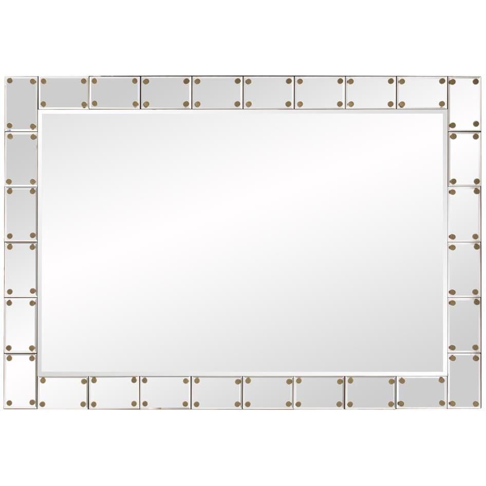 Remington 39 X 27 inch Mirrored Wall Mirror