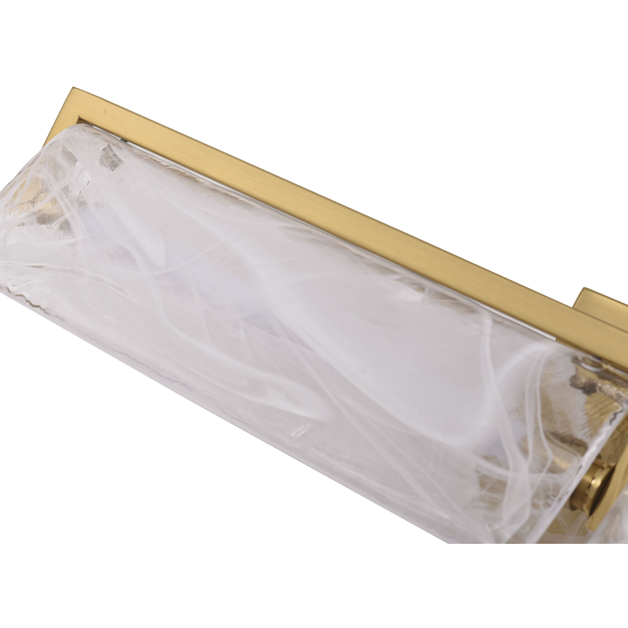 Mingle 2 Light 25.5 inch Satin Brass Bath Light Wall Light