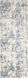 Alpine 87 X 31 inch Blue Rug in 2.5 x 8, Runner
