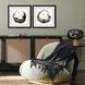 Abstract Collection Modern Flat Black Framed Art