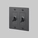 2G Toggle 4.56 inch Dimmer and Switch