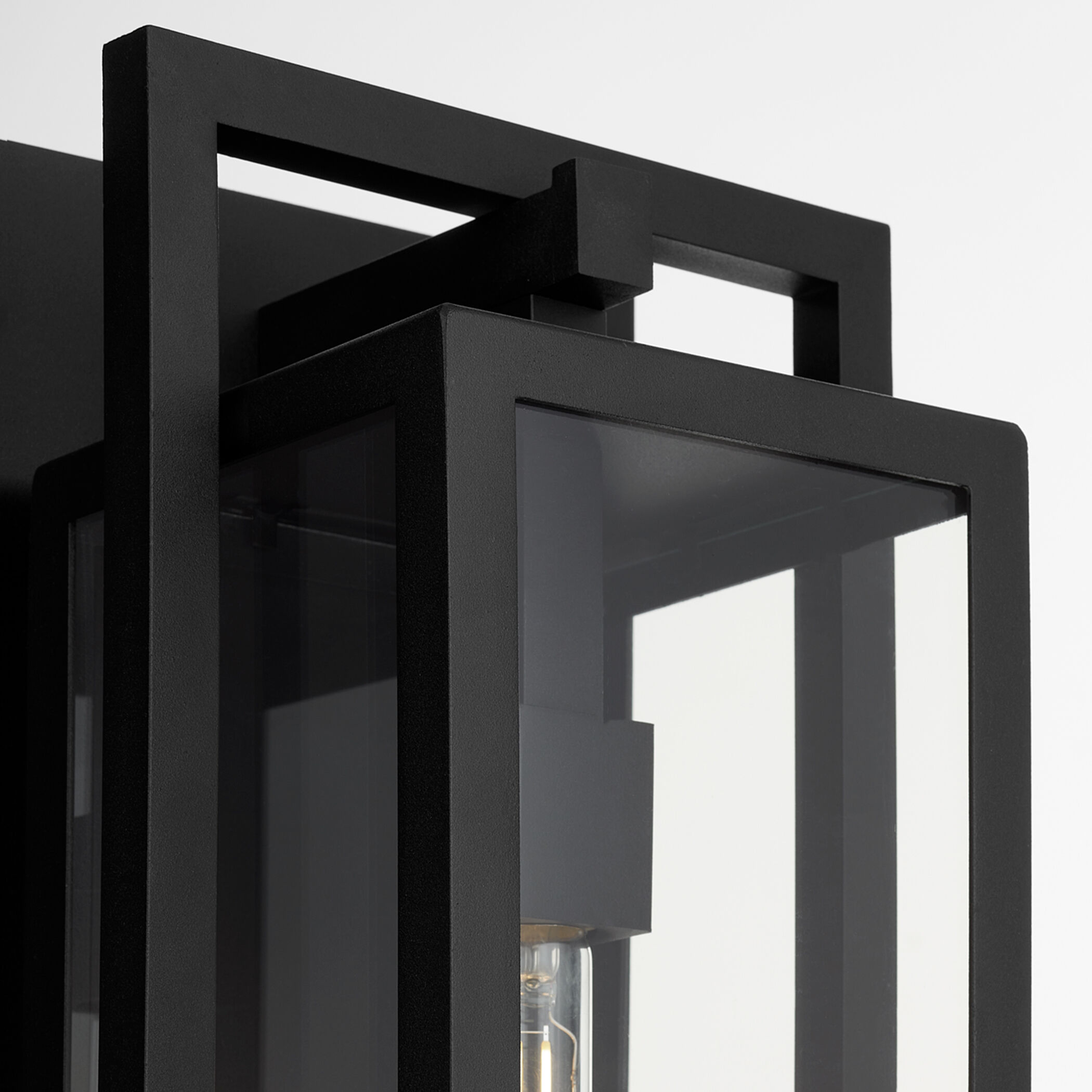 Marco 1 Light 18 inch Textured Black Outdoor Wall Lantern