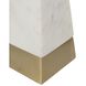 Anita 26 inch 40.00 watt Gold/White Table Lamp Portable Light