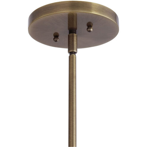 Calix 1 Light 16 inch Aged Brass Pendant Ceiling Light