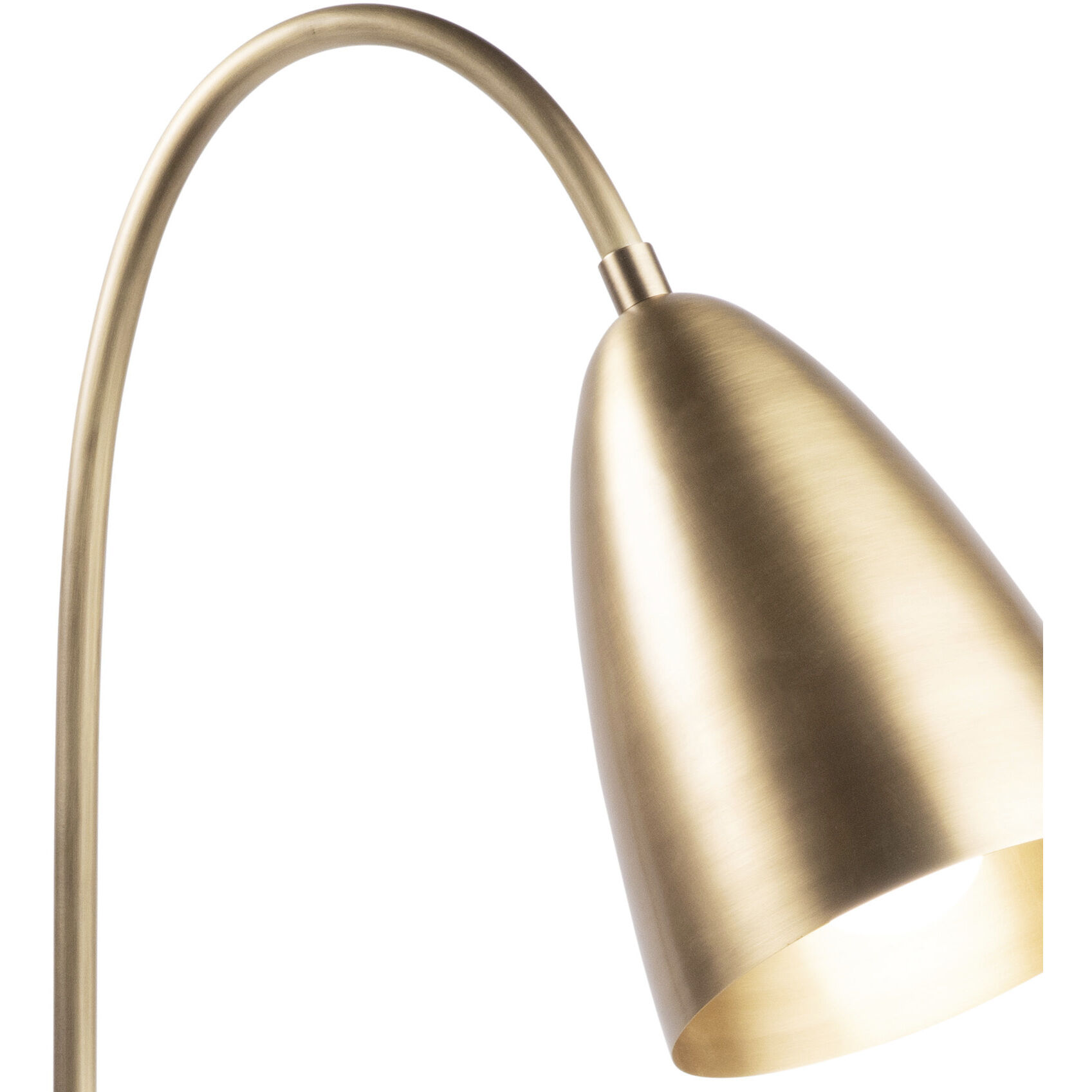 Coleen 57.5 inch 100.00 watt Antique Brass Floor Lamp Portable Light