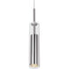 Jarvis 1 Light 2.75 inch Chrome Pendant Ceiling Light