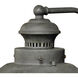 Harwich LED 8 inch Textured Gray Outdoor Wall