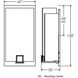 Nolan 1 Light 7 inch Satin Nickel ADA Wall Sconce Wall Light