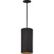 Marie Flanigan Rivers LED 7 inch Bronze Fluted Pendant Ceiling Light, Small