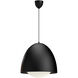 Alora Mood Kenji 1 Light 20 inch Matte Black Pendant Ceiling Light