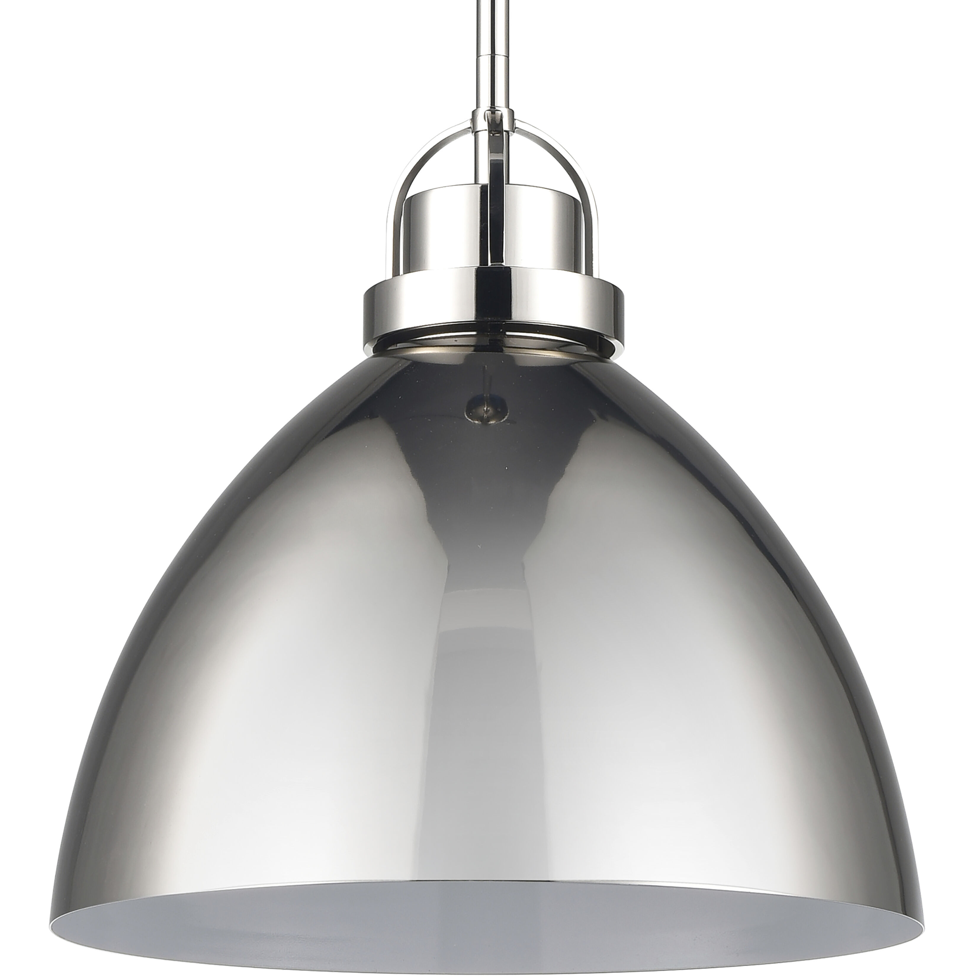 Somerville 1 Light 12 inch Polished Nickel Pendant Ceiling Light