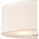 Oak Valley 2 Light 16 inch Chrome Flush Mount Ceiling Light