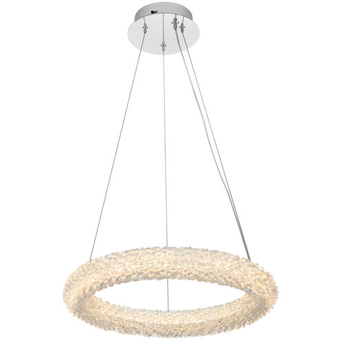 Bowen 1 Light 18 inch Chrome Chandelier Ceiling Light