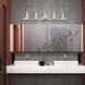 Carson 5 Light 40 inch Brushed Nickel Vanity Sconce Wall Light