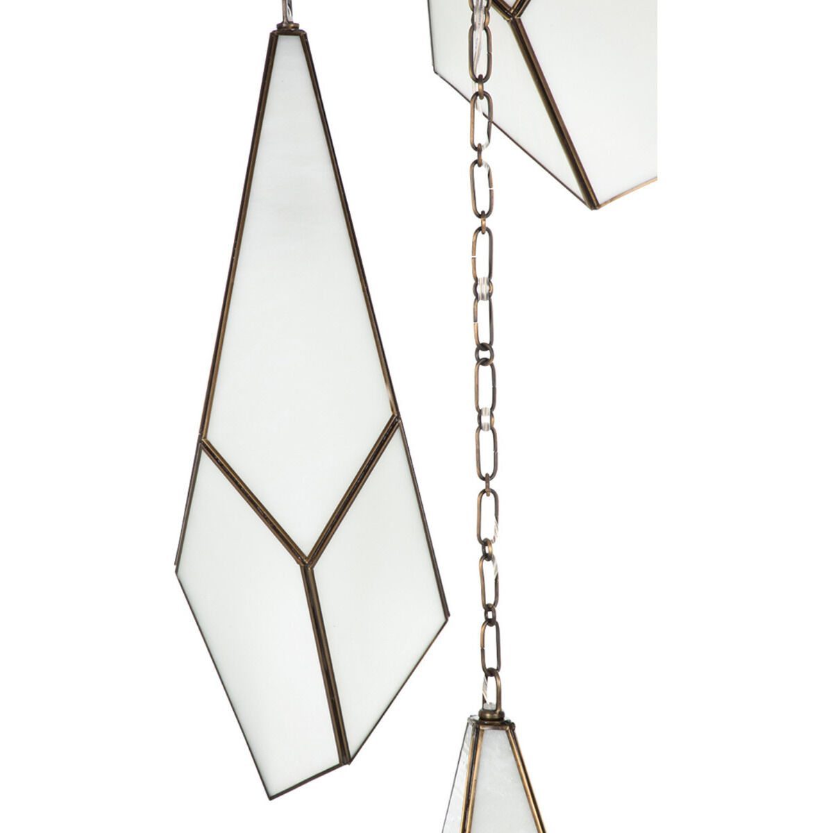 Finchley 3 Light 19.75 inch Antique Brushed Brass Pendant Ceiling Light