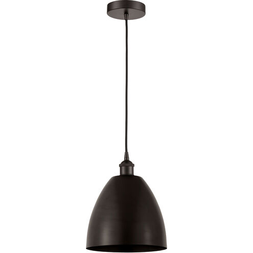 Edison Dome 1 Light 9 inch Oil Rubbed Bronze Mini Pendant Ceiling Light