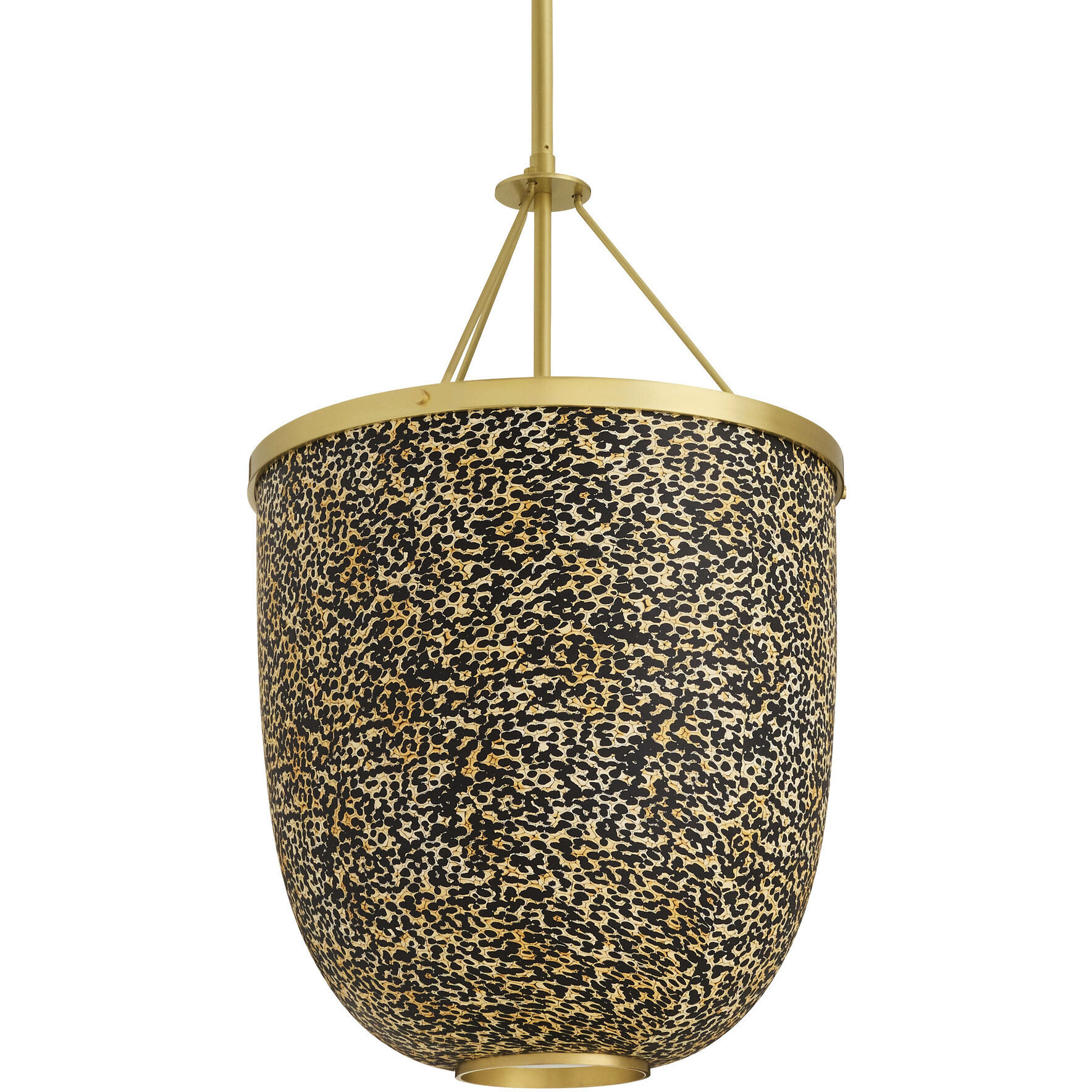 Lysandra 1 Light 16 inch Antique Brass Pendant Ceiling Light