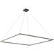 Piazza LED 70.88 inch Black Pendant Ceiling Light