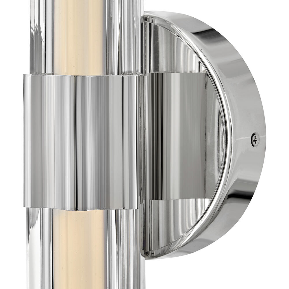 Georgette LED 5.25 inch Polished Nickel Bath Light Wall Light