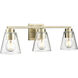 Strayhan 3 Light 22.00 inch Bathroom Vanity Light