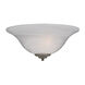Essentials - 2058x 1 Light 13 inch Pewter Wall Sconce Wall Light