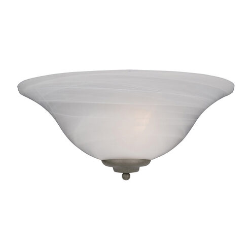 Essentials - 2058x 1 Light 13 inch Pewter Wall Sconce Wall Light