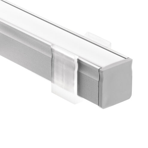 Ils Te Series Silver 48 inch LED Tape Light Channel