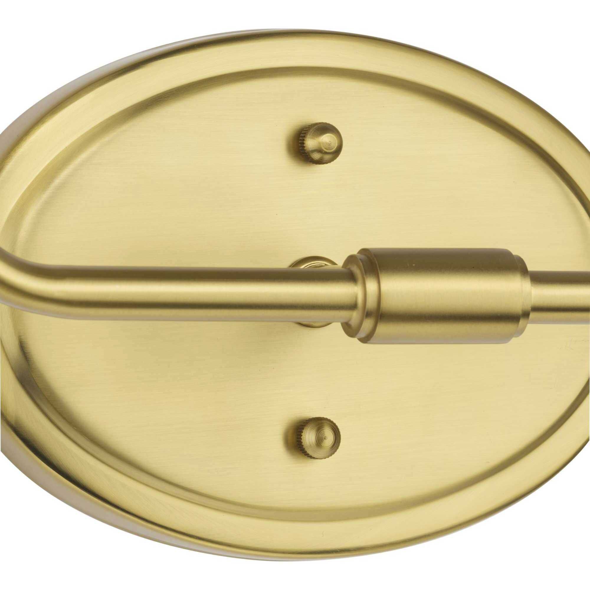 Lynzie 2 Light 14.5 inch Brushed Gold Bath Vanity Light Wall Light