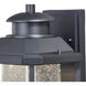 Freeport LED 13.5 inch Textured Black Outdoor Wall