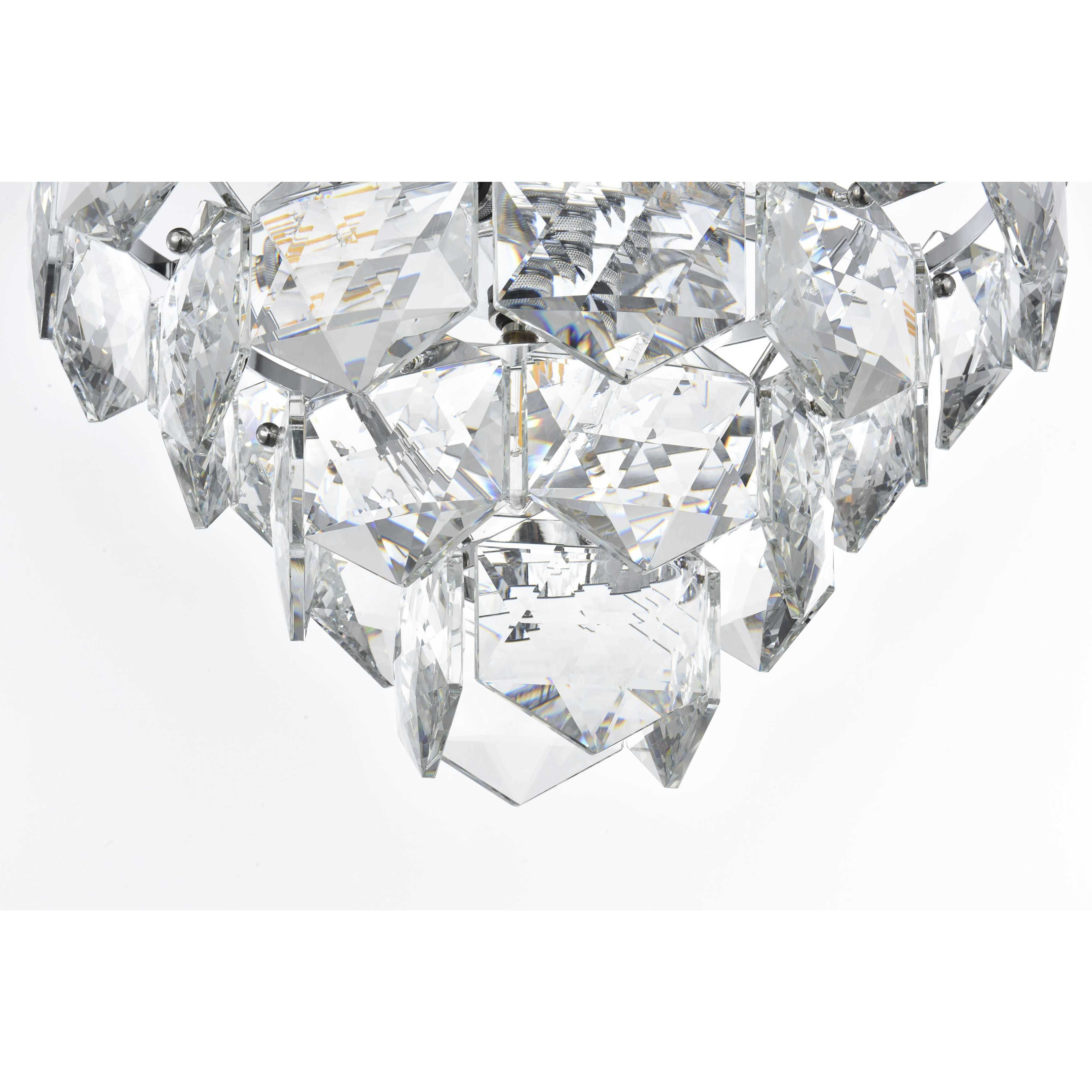 Adaline 6 Light 16 inch Chrome Chandelier Ceiling Light