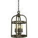 Heidelberg 4 Light 10 inch Iron Mini Chandelier Ceiling Light