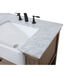 Clement 60 X 22 X 34 inch Driftwood Bathroom Vanity Cabinet