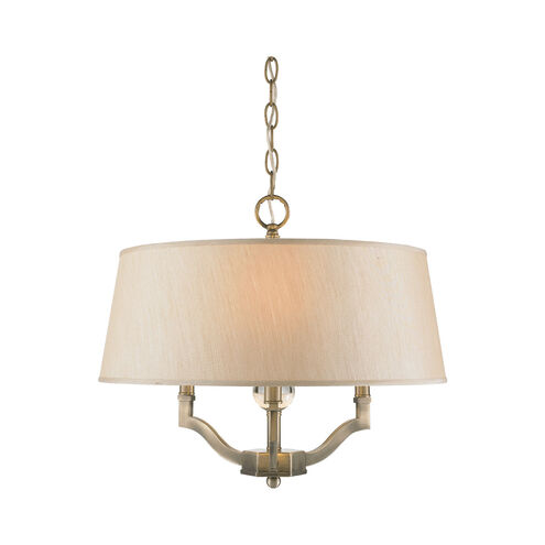 Waverly 3 Light 19.00 inch Semi-Flush Mount