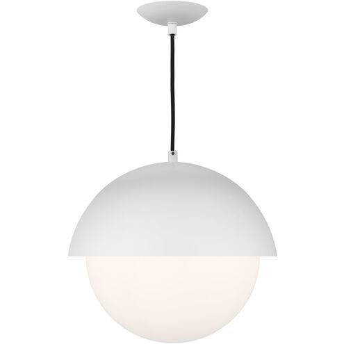 Drew & Jonathan Hyde 1 Light 14 inch Matte White Pendant Ceiling Light