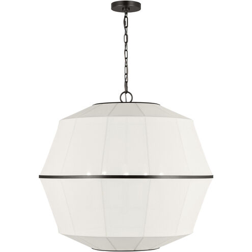 ED Ellen DeGeneres Hikari 5 Light 28 inch Aged Iron Pendant Ceiling Light