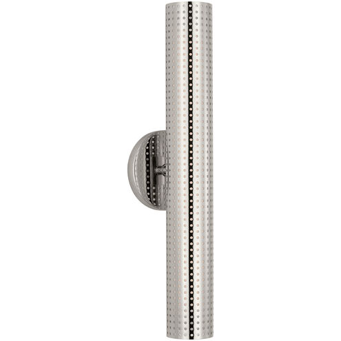 Kelly Wearstler Precision LED 4.5 inch Polished Nickel Bullet Sconce Wall Light