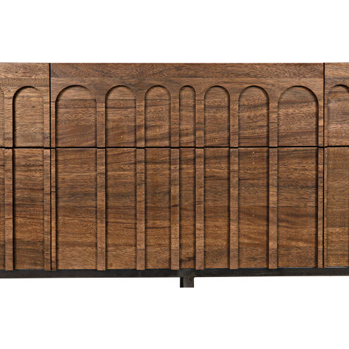 Casanova 83 X 21 inch Dark Walnut Sideboard