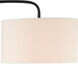 Orea 64 inch 150.00 watt Black Floor Lamp Portable Light