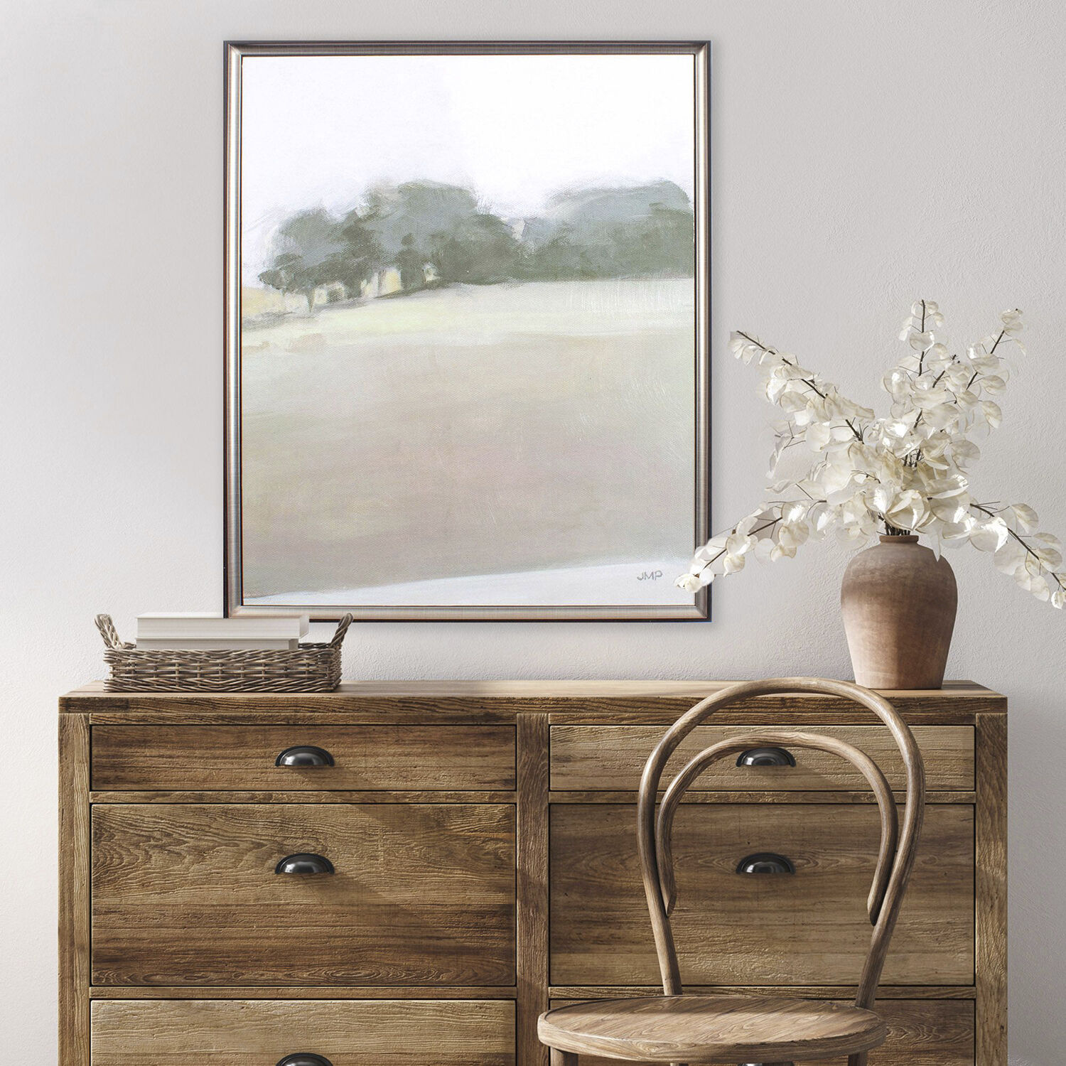 Dream Valley 32 X 26 inch Non-Glass Framed Art, Propac