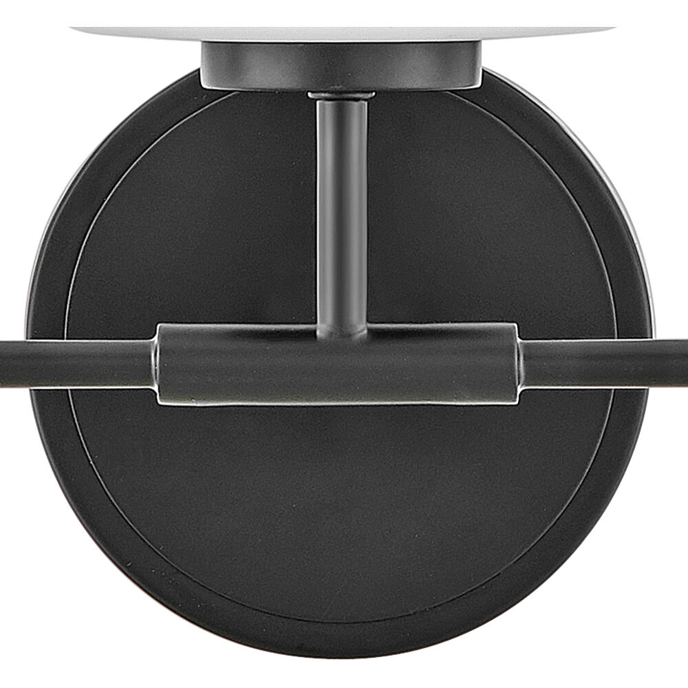 Kline LED 23.75 inch Black Bath Light Wall Light