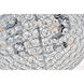 Taye 4 Light 18 inch Chrome Flush Mount Ceiling Light